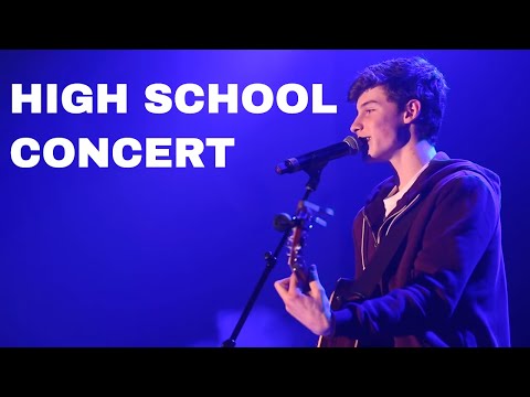 Shawn Mendes High School Concert