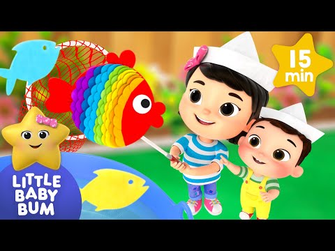 A Sailor Went To Sea - Fun Fishing Experience with Max | Little Baby Bum