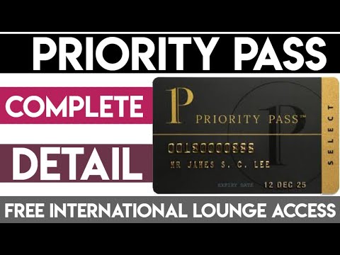 Best Credit Card For Priority Pass & Lounge Access | Detail Information |