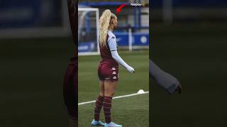 Top 5 most beautiful female football players. #shorts