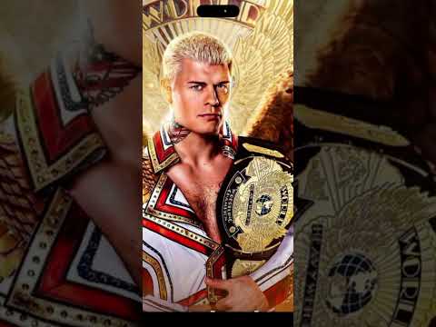 Cody Rhodes Is Officially Bringing Back The Winged Eagle Belt! #shorts