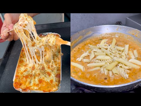 Desi Cheesy Baked Pasta 🥵 | Dwarka’s Most Famous Overloaded Cheesy Pasta 😍 | Delhi Street Food