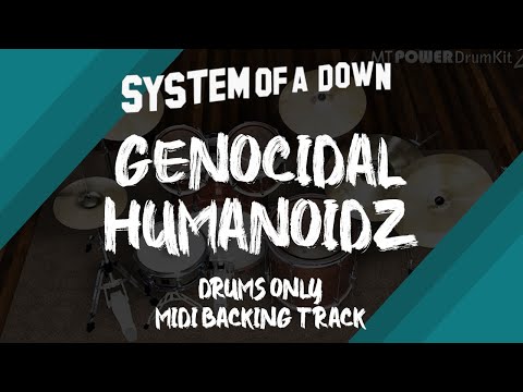 System of a Down - Genocidal Humanoidz | Drums Only MIDI Backing Track