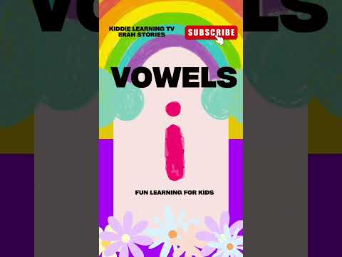 Learn Basic English Words: Shapes, The Vowels, Days of the Week, Farm Animals at Kiddie Learning TV