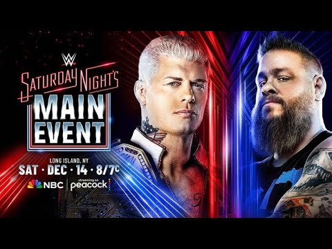 WWE Saturday Night's Main Event Cody Rhodes vs Kevin Owens (SIM)