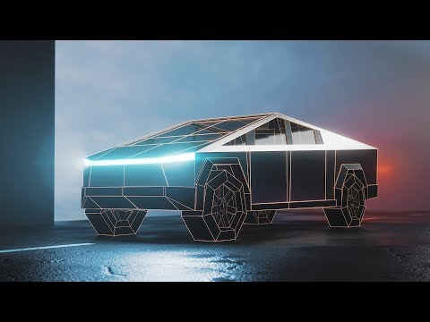 I Created the Tesla CyberTruck in 1 Minute