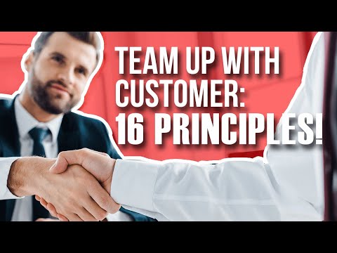 16 principles of operations management : THE CUSTOMER