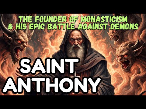 Saint Anthony's Battle with Demons: A Journey of Faith and Monasticism #stantony #saint #antony