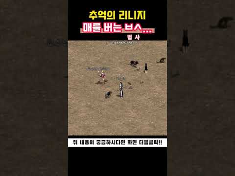 #추억의리니지 #옛날리니지 #2000년대리니지 #나무서버 #리니지2.0 #감성리니지