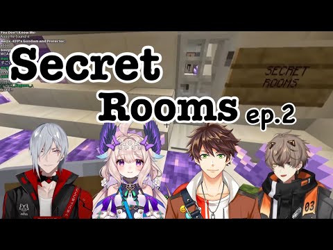 【彩虹社中文｜多視角】Secret rooms戰爭全紀錄ep.2新增四位受害者...!?【NijisanjiEN】