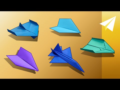 How to Make 5 Competition Winning Paper Airplanes that Fly REALLY Well