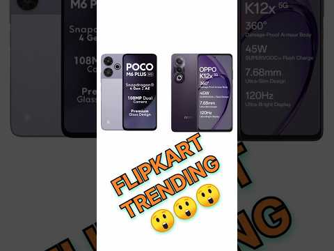 Oppo k12x 5G vs poco M6 Plus 5G !! oppo k12x 5g review 😲 trending phone #tecnicalguruji #vairalshort