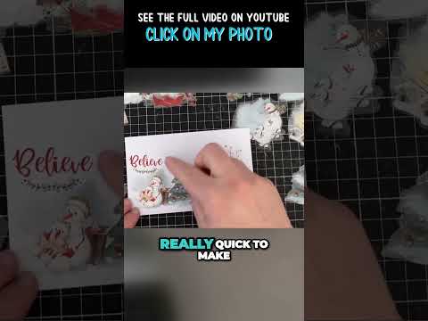 Quick & Easy card making using PET / Washi tapes