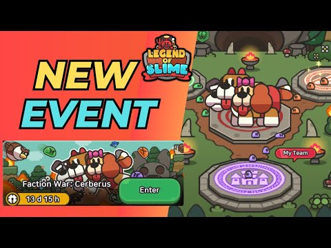 Faction War: Cerberus - NEW EVENT - Legend of Slime: Idle RPG War