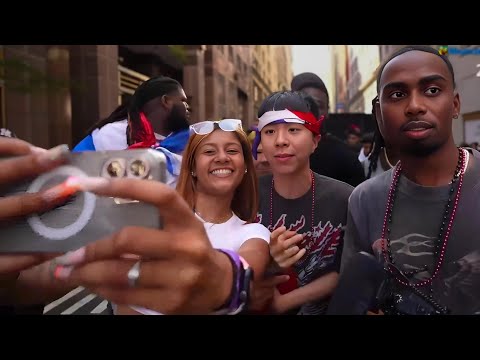 Rayasianboy Goes To Dominican Parade in New York