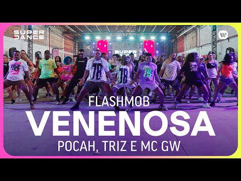 POCAH, TRIZ E MC GW - VENENOSA (Flashmob Fitdance Ao Vivo)