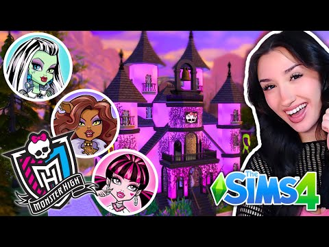 Building MONSTER HIGH in The Sims 4