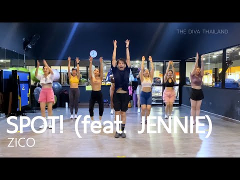 [KPop] SPOT! (feat. JENNIE) - ZICO | Zumba Fitness | Diva Dance | The Diva Thailand