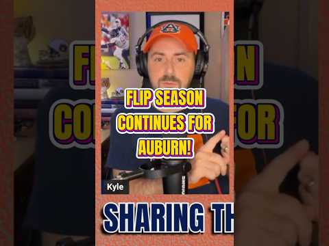 🔄 So Many Flips for Auburn Football! #WarEagle #auburn #collegefootball