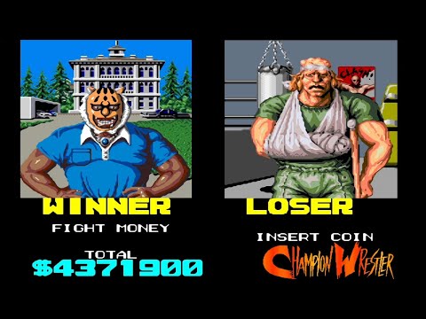 Champion Wrestler｜冠軍摔跤手｜通關｜Arcade 街機遊戲