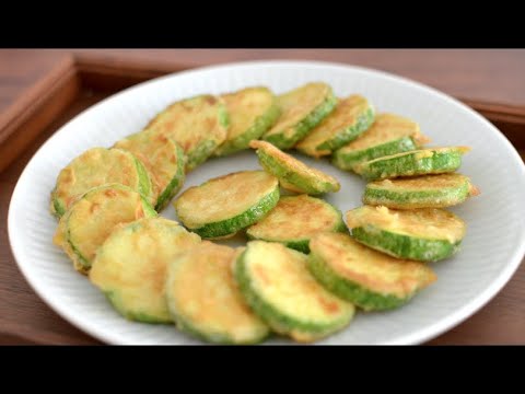 1 egg! 1 zucchini! Delicious Korean pancake ✔️Crunchy ✔️Sweet ✔️Healthy and tasty ✔️Korean recipe