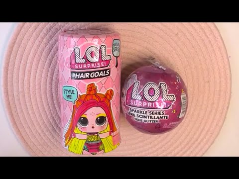 Unpacking L.O.L Surprise Dolls ~ Hairgoals & Sparkle Series