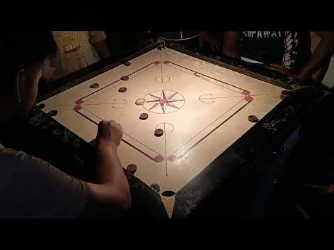 CARROM FINISH BOARD NO HAND GAME KHATIMA STRIKER'S #carrom#carromboard