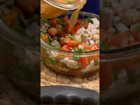 Have You Tried Ceviche??? #ceviche #seafoodrecipe #shorts