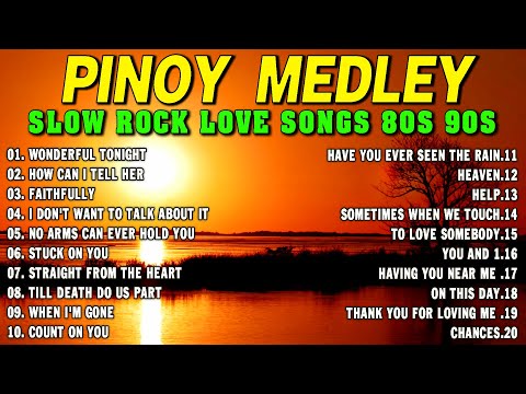 Nonstop Slow Rock Medley 💽 Best Lumang Tugtugin 🎧 Emerson Condino Nonstop Collection 2024