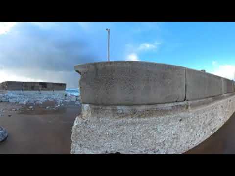 （360度映像）輪島市門前海底隆起ポイント 2024年03月09日 16時21分35秒