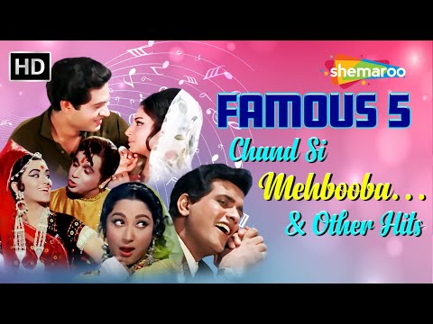 Famous Five : Chand Si Mehbooba… & Other Hits | Evergreen Hindi Songs | Romantics Forever