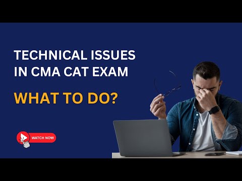 Technical Issues in CAT Part 1 January 2024 Exam | Quick Solutions & Support"