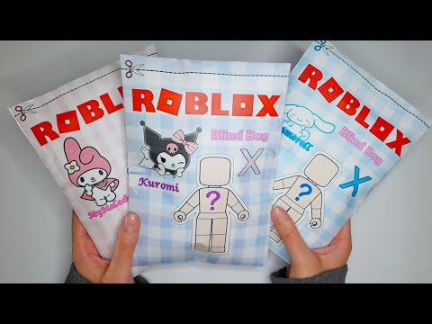 Roblox Paper DIY | Roblox Sanrio Outfits Blind Bag (Cinnamoroll, My Melody, Kuromi )