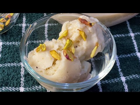 Creamy Custard apple Ice cream // simple dessert recipe👌