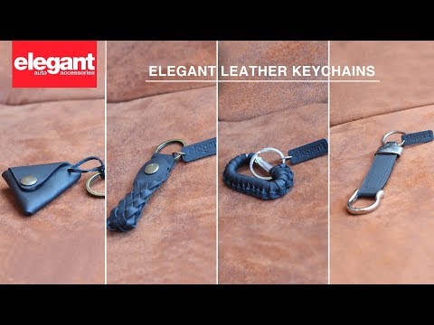 Leather Keychain | Keychain for Cars, Bike | Stylish Keychains