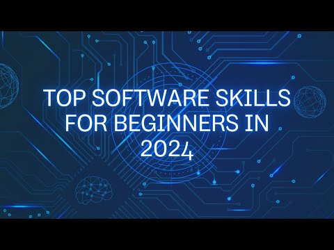 Top software skills for beginners in 2024