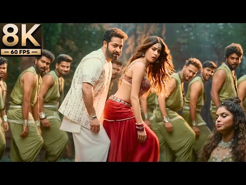 8K Remastered - Daavudi Full Song (Telugu) | NTR, Janhvi Kapoor | Devara