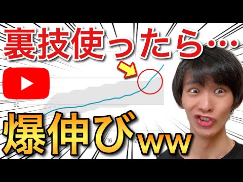 伸びない動画を無理やり伸ばすテクニック！【YouTube 伸ばし方】