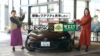 アウトドアWESTコラボ | MAZDA ROADSTERでデイキャンプを満喫！