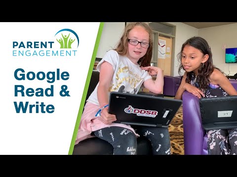 Parent Engagement – Google Read and Write