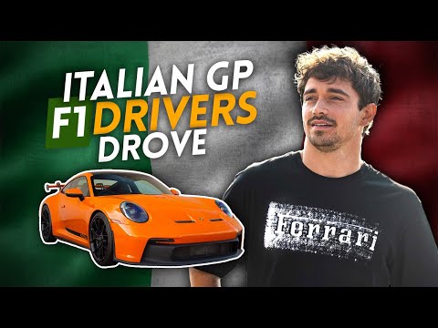 What the F1 DRIVERS DROVE to the 2024 ITALIAN GP!