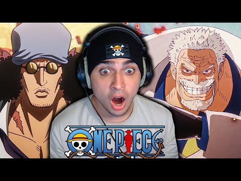 GARP VS AOKIJI | One Piece Episode 1115 REACTION