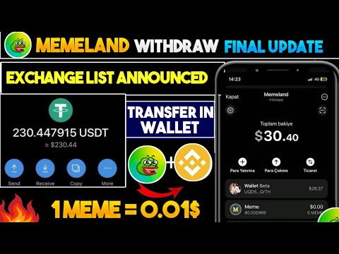 Memeland Airdrop | Memeland Withdraw update | Memeland Update | MEMELAND New Update Today