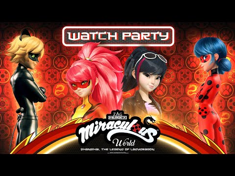 MIRACULOUS WORLD | 🐉 Shanghái, La leyenda de LadyDragon ⭐ Episodio Completo | WATCH PARTY 📺