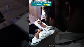 SSC CGL Income Tax Inspector #ssccgl #sscexam #inspector #motivation #sscaspirantlife #aspirants #yt