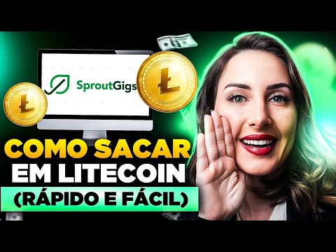 💥PASSO A PASSO COMO SACAR LITECOIN SITE DE MICROTAREFAS SPROUTGIGS | Renda extra iniciantes