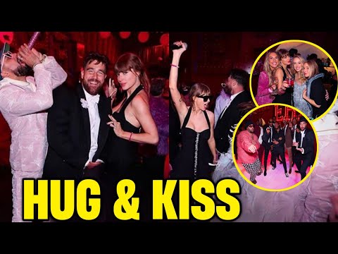 NEW FULL FOOTAGE! Travis Kelce HUGS & KISSES Taylor Swift while DANCING Together at PARTY!