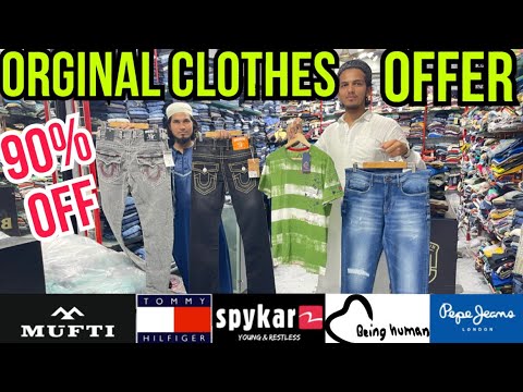 🔥100% ORIGINAL😰 BRANDED CLOTHES SHOP IN CHEAP PRICE | BRAND HUB SAQEEB COLLECTION | MUMBAI CENTRAL