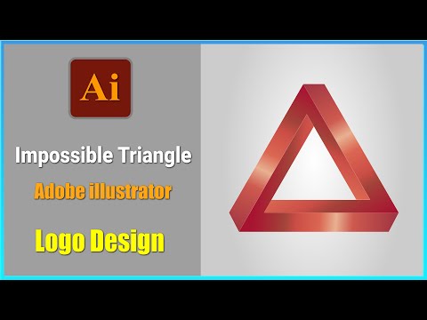 Draw the Impossible Triangle in Adobe Illustrator | Logo Design Tutorial