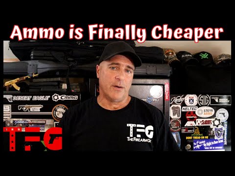 Ammo is Finally Cheaper! - TheFirearmGuy